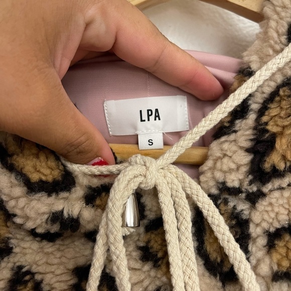 LPA Suzetta Jacket Leopard Hoodie - Picture 3 of 6